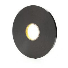 1/2X72 YDS 4929 BLACK 3M VHB TAPE - Apex Tool & Supply