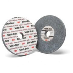 6 x 1/2 x 1" - 6CMED+ Grade - Deburring & Finish PRO Unitized Wheel - Apex Tool & Supply