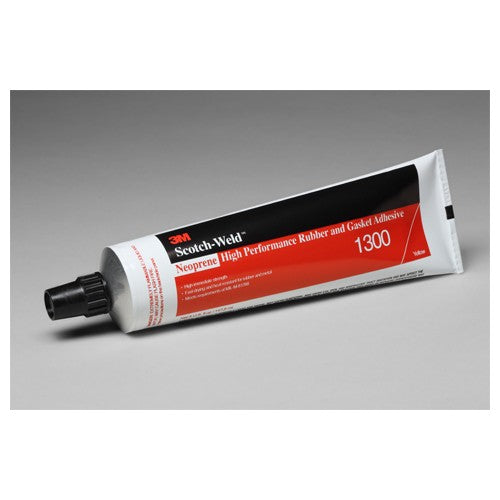 3M Neoprene High Performance Rubber and Gasket Adhesive 1300 Yellow 5 Oz Tube - Apex Tool & Supply