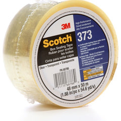Scotch Box Sealing Tape 373 Clear 48 mm × 50 m - Apex Tool & Supply
