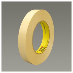 3M Crepe Masking Tape 202 Tan 12 mm × 55 m 6.3 mil - Apex Tool & Supply