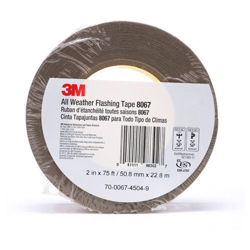 3M All Weather Flashing Tape 8067 Tan Non-Slit Liner 2″ × 75 Ft - Apex Tool & Supply