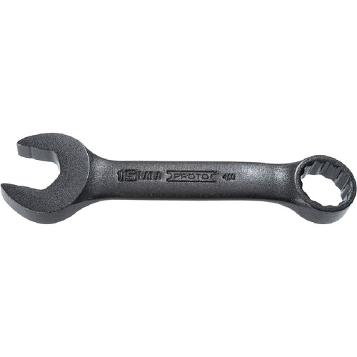 ‎Proto Black Oxide Metric Short Combination Wrench 15 mm - 12 Point - Apex Tool & Supply