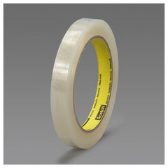 Scotch Light Duty Packaging Tape 640 Clear Clean Removal Apparel 1/2″ × 72 yd - Apex Tool & Supply