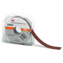 3M Portable Utility Cloth Roll 314D P60 X-weight 1″ × 8 yd - Apex Tool & Supply