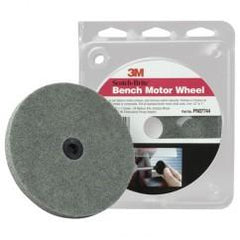 BENCH MOTOR WHEEL SCOTCH-BRITE - Apex Tool & Supply