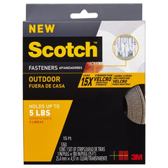 1 in × 15 ft Scotch™ Outdoor Fasteners RF5 Clear Alt Mfg # 96630 - Apex Tool & Supply