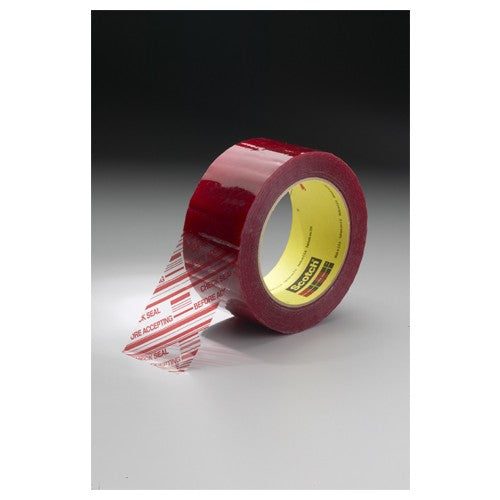Scotch Security Message Box Sealing Tape 3779 Clear 48 mm × 100 m - Apex Tool & Supply