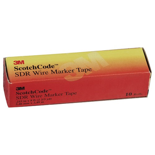 ‎3M ScotchCode Wire Marker Tape Refill Roll SDR-90-99 - Apex Tool & Supply