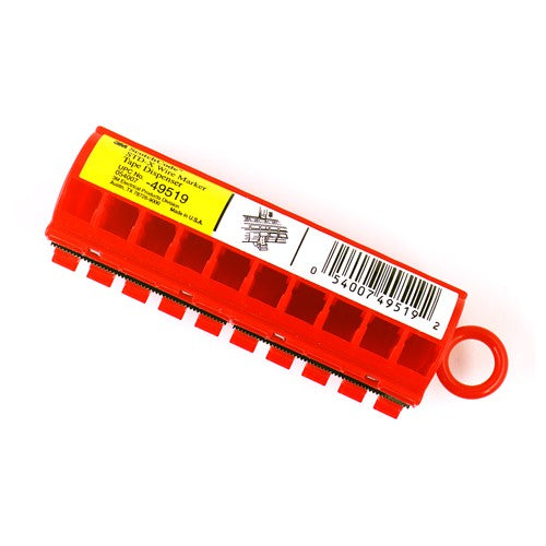 3M ScotchCode Wire Marker Tape Dispenser STD-X compact design for easy handling - Apex Tool & Supply