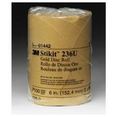 6 - P100 Grit - 236U Disc Roll - Apex Tool & Supply