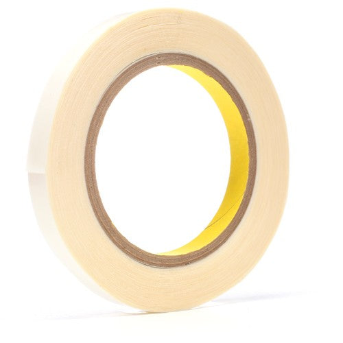 3M Double Coated Tape 444 Clear 1/2″ × 36 yd 3.9 mil - Apex Tool & Supply