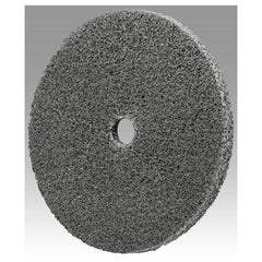 Scotch-Brite EXL Unitized Wheel XL-UW 2A Medium 3″ × 3/4″ × 1/4″ - Apex Tool & Supply