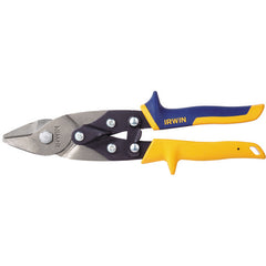 3/4″ Blade Length-9″ Overall Length - Straight Cutting - Bulldog Notch Snips - Apex Tool & Supply