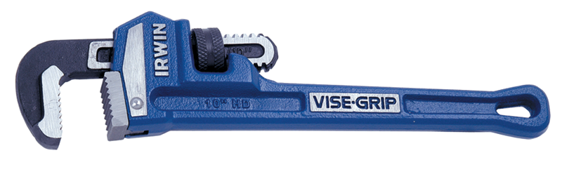 1" Pipe Capacity - 8" OAL - Cast Iron Pipe Wrench - Apex Tool & Supply