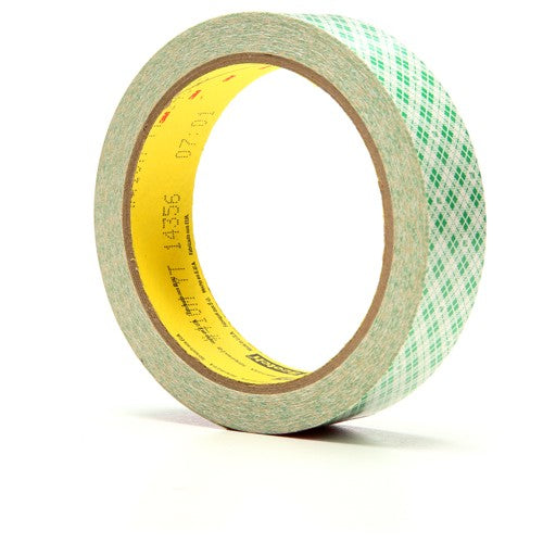 3M Double Coated Paper Tape 410M Natural 1″ × 10 yd 5 mil - Apex Tool & Supply