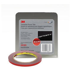 .236 in × 5 yds 3M™ Nameplate Repair Tape 063 Gray Alt Mfg # 06385 - Apex Tool & Supply