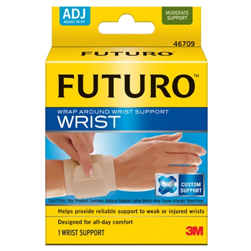 Adjustable Beige FUTURO™ Wrap Around Wrist Sup Alt Mfg # 20091 - Apex Tool & Supply