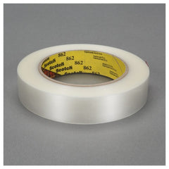48 mm × 55 m Scotch Reinforced Strapping Tp Clear Alt Mfg # 73085 - Apex Tool & Supply
