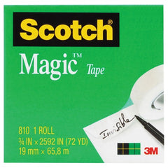 Scotch Magic Tape 810 3/4″ × 2592″ Boxed - Apex Tool & Supply
