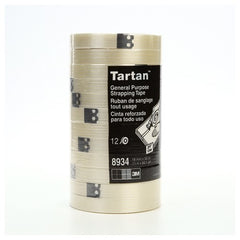 Tartan Filament Tape 8934 Clear 18 mm × 55 m 4 mil - Apex Tool & Supply