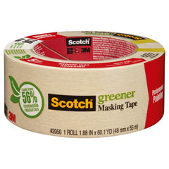 ‎Scotch General Purpose Masking Tape 2050-48MP 1.88″ × 60.1 yd (48mm × 55m) - Apex Tool & Supply