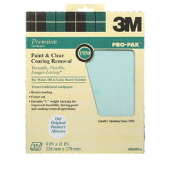 ‎9 in × 11 in 3M™ Pro-Pak™ Sandpaper Pai88609NA - 150 Grit Alt Mfg # 88609 - Apex Tool & Supply