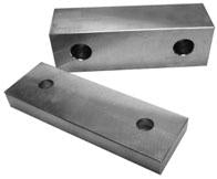 Machined Aluminum Vice Jaws - SBM - Part #  VJ-6A060212M - Apex Tool & Supply