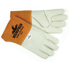 Leather / Kevlar 4952 Mig/Tig Welders Gloves - Size Medium - Apex Tool & Supply