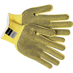 MCR Safety Cut Pro Glove - 7 Gauge Kevlar - Regular Weight - PVC Dots on 2 Sides - Size Small - Apex Tool & Supply