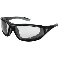 RP2 Black Frame w/Temples Clear Anti-Fog Lens - Safety Glasses - Apex Tool & Supply