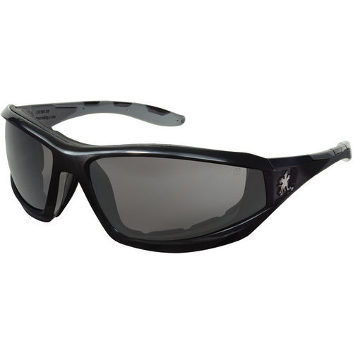 RP2 Black Frame w/Temples Gray Anti-Fog Lens - Safety Glasses - Apex Tool & Supply