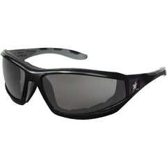 RP2 Black Frame w/Temples Gray Anti-Fog Lens - Safety Glasses - Apex Tool & Supply
