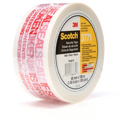 Scotch Printed Message Box Sealing Tape 3771 White 48 mm × 100 m - Apex Tool & Supply