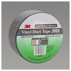 3M Vinyl Duct Tape 3903 Gray 2″ × 50 yd 6.5 mil 2 Individually Wrapped Conveniently Packaged - Apex Tool & Supply