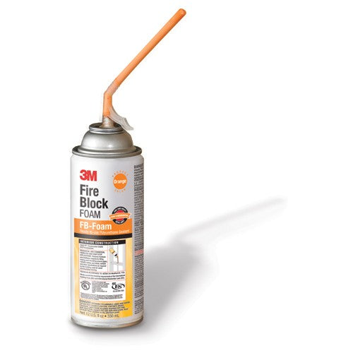 3M Fire Block Foam FB-Foam Orange 12 fl oz Can - Apex Tool & Supply