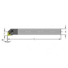 E24U MCLNR4 Solid Carbide Boring Bar w/Coolant - Apex Tool & Supply