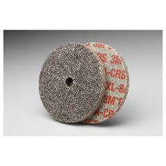Scotch-Brite EXL Unitized Wheel XL-UW 8A Coarse 3″ × 1/8″ × 1/4″ - Apex Tool & Supply