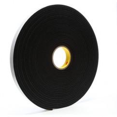 1X18 YDS 4504 BLACK VINYL FOAM TAPE - Apex Tool & Supply