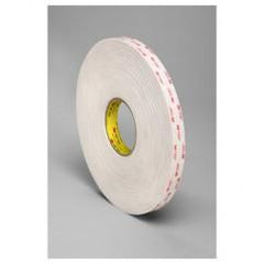 3/4X36 YDS 4952 WHITE 3M VHB TAPE - Apex Tool & Supply