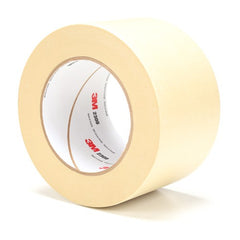 3M Masking Tape 2308 Tan 72 mm × 55 m 5.3 mil - Apex Tool & Supply