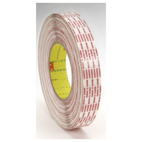3M Double Coated Tape Extended Liner 476XL Translucent 1″ × 60 yd - Apex Tool & Supply