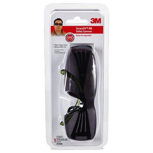 ‎3M SecureFit 400 Eye Protection SF400G-WV-6-PS Gray Anti-Fog - Apex Tool & Supply