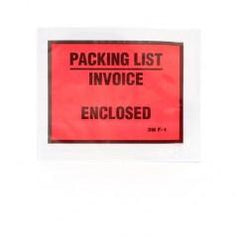 List PLE-F1 4-1/2" x 5-1/2" Packing List Envelope - Apex Tool & Supply