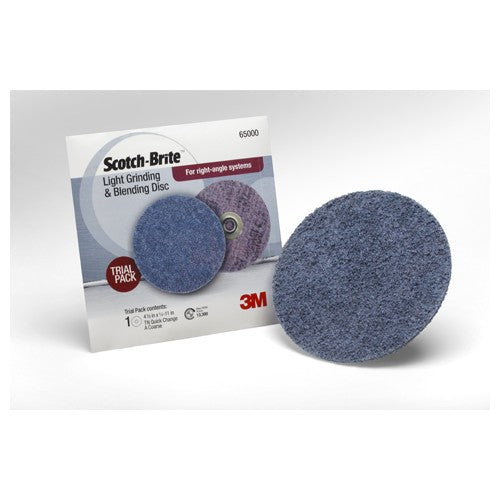 ‎Scotch-Brite Light Grinding and Blending Disc 65000 TN Quick Change 4-1/2″ x NH Super Duty A CRS Single Pack - Apex Tool & Supply