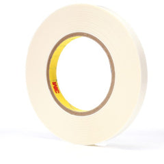 3M Double Coated Tape 9579 White 1/2″ × 36 yd 9 mil - Apex Tool & Supply