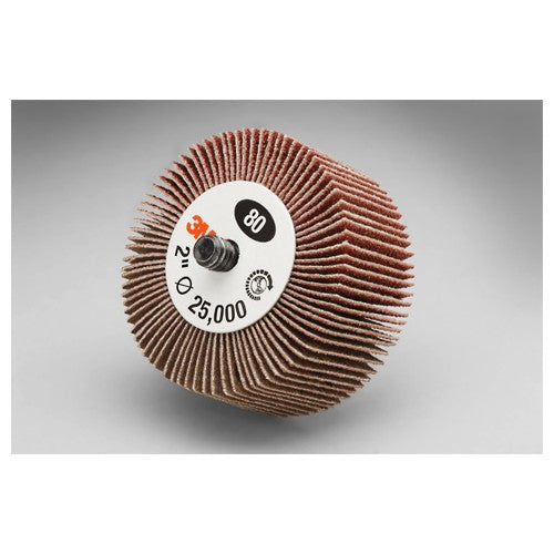 ‎3M Flap Wheel 244D Type 84 2″ × 1″ × 1/4-20 External 60 X-weight - Apex Tool & Supply