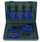 6 Piece - Combination Int/Ext Snap Ring Plier Set - Apex Tool & Supply