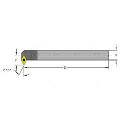 E10Q SDNCR2 Solid Carbide Boring Bar w/Coolant - Apex Tool & Supply