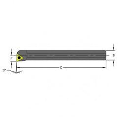 S06K STUCR2 Steel Boring Bar - Apex Tool & Supply